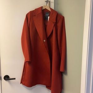 Wrap coat with belt (maternity)